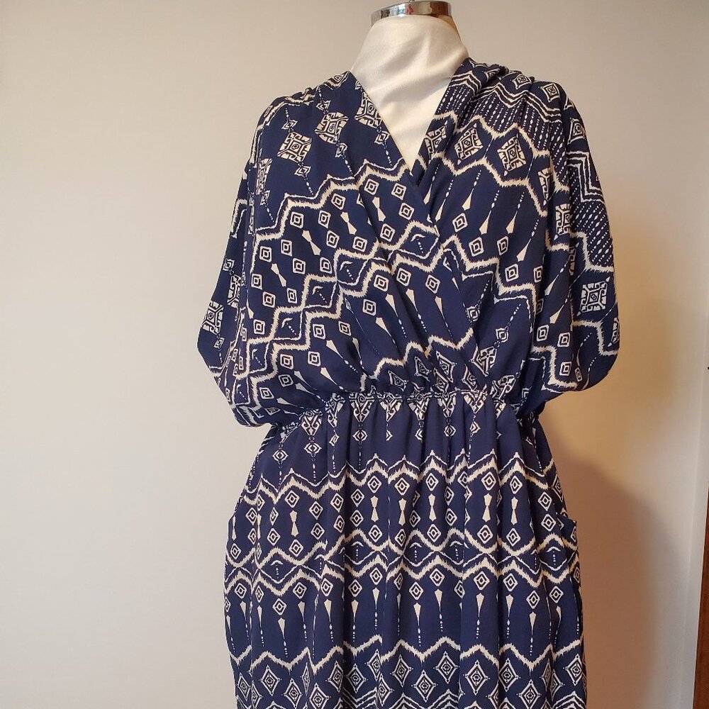 East Adeline Boho Cross Front Dress